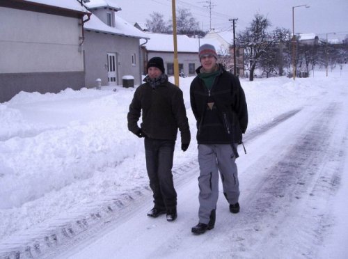 Silvestrovská vycházka do Hradčovic - 31.12.2005